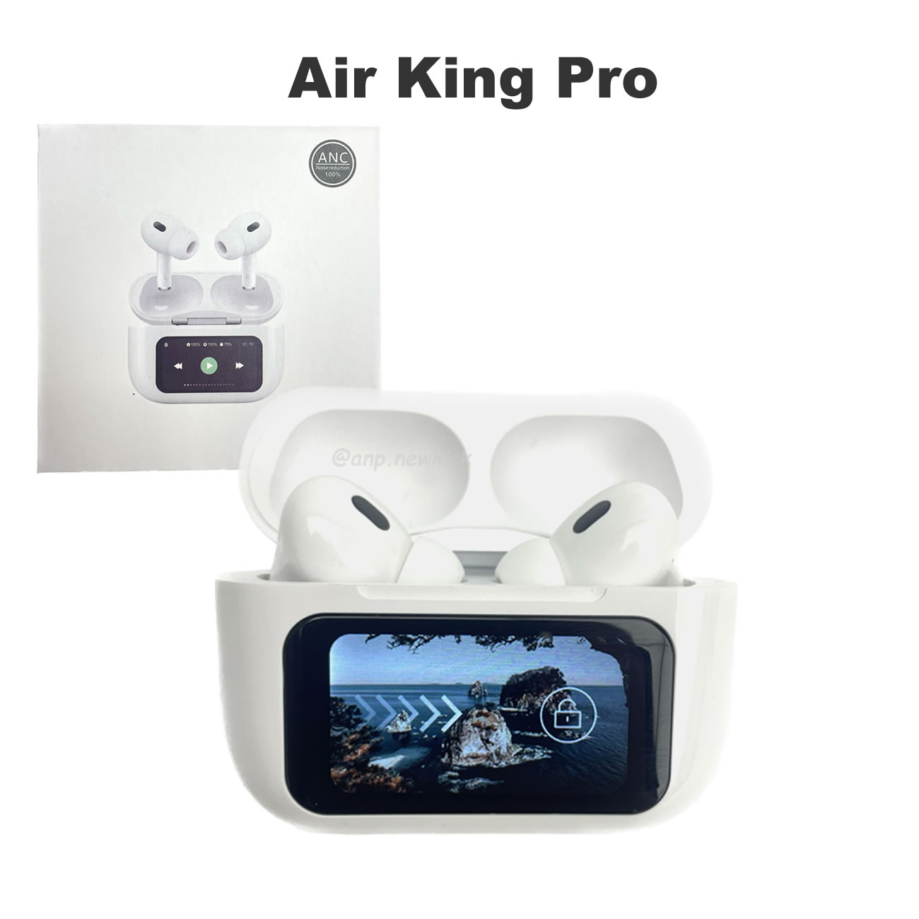 Air King Pro Earphone 2nd Generation With Magsafe Charging Case Usb C (1) - newkick.cc